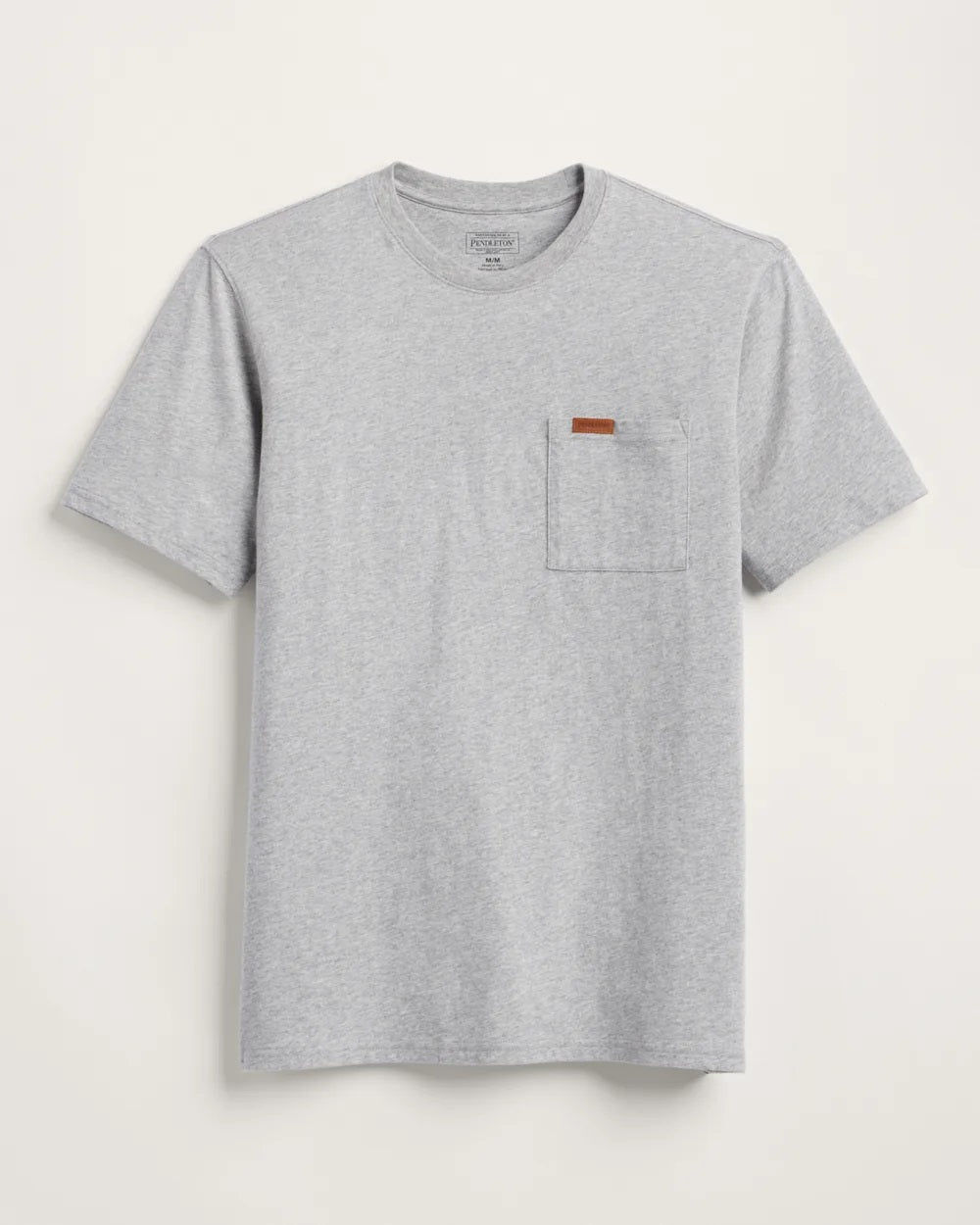 Deschutes Pocket T-Shirt- Heather Grey